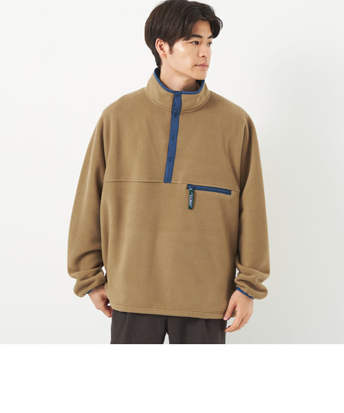 L.L.Bean＞SOLON FLEECE フリース スナップ プルオーバー | green