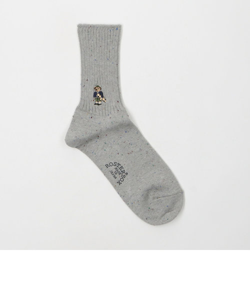 ＜ROSTER SOX＞ベア リブ ソックス