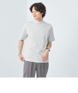 ＜GIM＞プラチナフェイス コットン モックネック Tシャツ