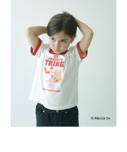 ＜miffy＞TJ EX リンガー コラボTシャツ 100cm-130cm