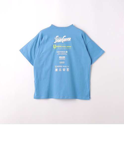 【別注】＜UNIVERSAL OVERALL＞TJ EX ロゴプリント Tシャツ 140cm-160cm