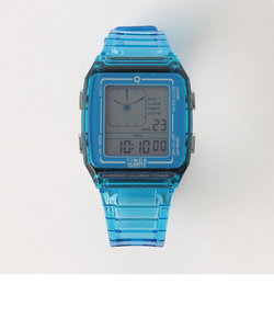 ＜TIMEX＞Q LCA トランスパレント デジタルウォッチ 腕時計