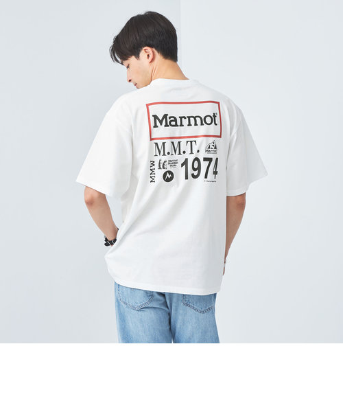 【別注】＜Marmot＞GLR ALLSTAR ロゴ Tシャツ -吸水速乾・ストレッチ・UVカット-