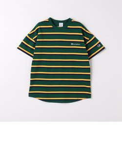 ＜Champion＞TJ キッズ ボーダー ショートスリーブ Tシャツ 140cm-160cm