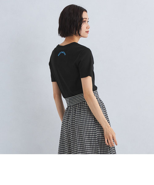 【別注】＜PETIT BATEAU＞バックプリント ショートスリーブ Tシャツ