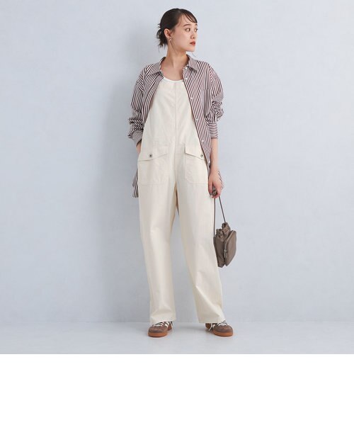 MFG＞ミニヘリンボン サロペット | green label relaxing（グリーン 