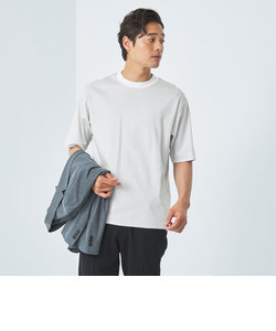 L/A ポンチ ボーダー ワイドカラー Tシャツ