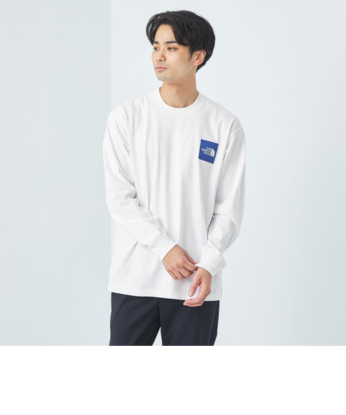 ＜THE NORTH FACE＞ロングスリーブ スクエア ロゴ Tシャツ