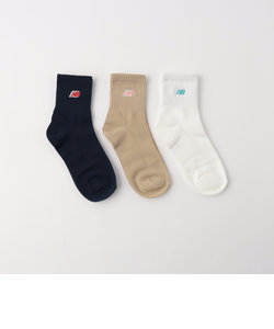 ＜New Balance＞ワンポイン トソックス / 靴下 / キッズ  3P 19cm-23cm