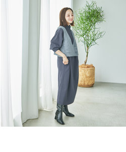 【WEB限定/別注】［size SHORTあり］＜UNLIENS / AKIKO TANAKA＞ニット ベスト×ワンピース