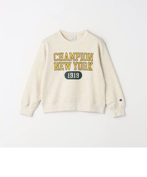 ＜Champion＞TJ CP クルーネック スウェット ロゴ / キッズ  100cm-130cm