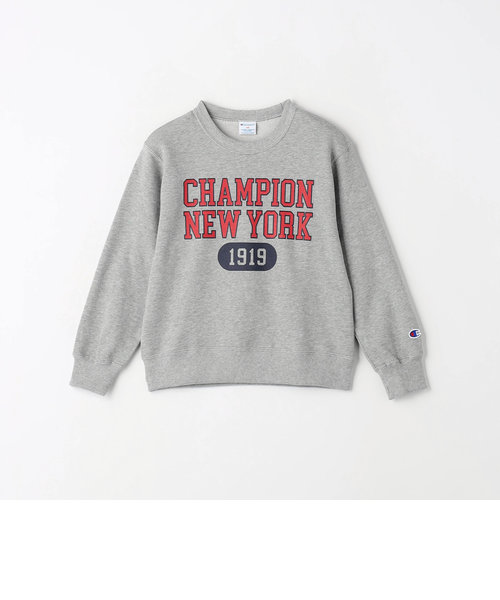 ＜Champion＞TJ CP クルーネック スウェット ロゴ / キッズ  100cm-130cm