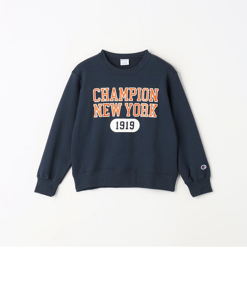 ＜Champion＞TJ CP クルーネック スウェット ロゴ / キッズ  100cm-130cm