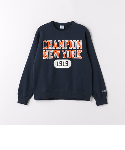 ＜Champion＞TJ CP クルーネック スウェット ロゴ / キッズ  140cm-160cm