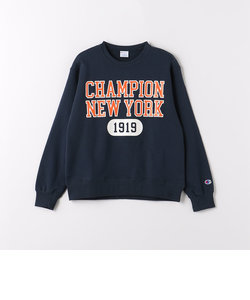 ＜Champion＞TJ CP クルーネック スウェット ロゴ / キッズ  140cm-160cm