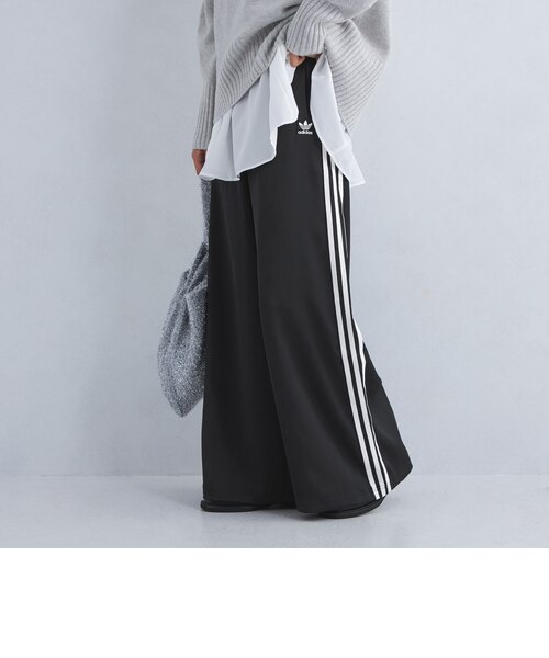 adidas Originals＞ワイドレッグ トラックパンツ | green label  