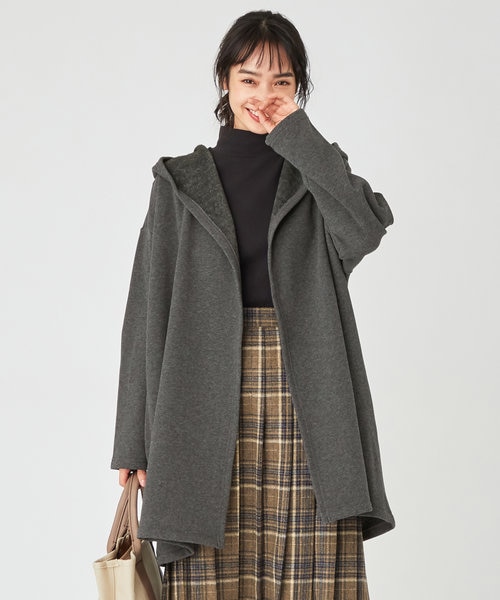 OHGA オーガ / シャギーコーディガン ohga オオガシャギーコーディガングレー