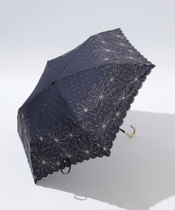 【晴雨兼用】フラワーエンブロイダリー パラソル（長傘・折りたたみ傘）