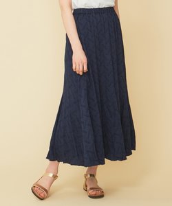 【WEB限定色あり】L'aubeクリンクルマーメイド スカート