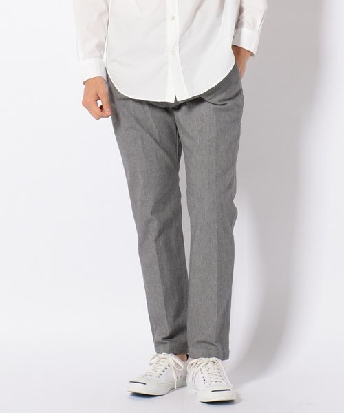 元のトラウザー パンツ メンズ コーデ 人気のファッションスタイル