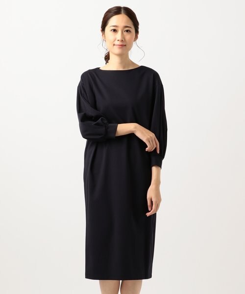 洗える High Gauge Ponte ワンピース 23区 ニジュウサンク の通販 Mall