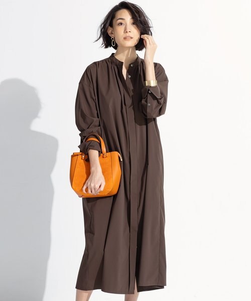 Very4月号掲載 Veryコラボ Ars タフタ シャツワンピース 23区 ニジュウサンク の通販 Mall