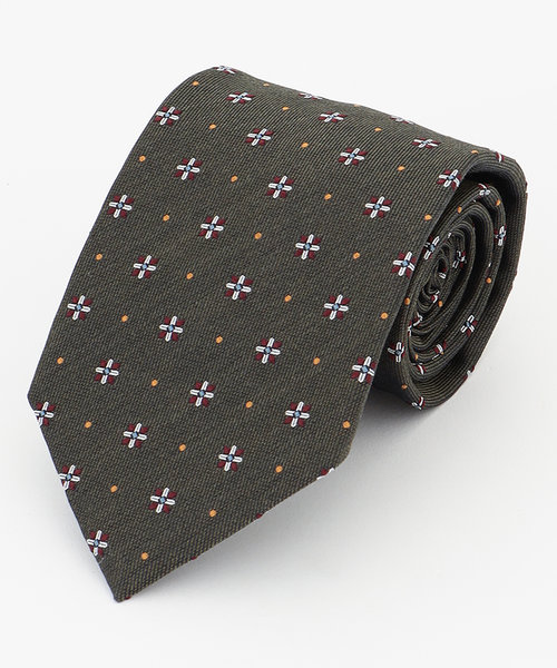スパンシルク小紋柄ネクタイ | J.PRESS MEN（ジェイ・プレス）の通販 