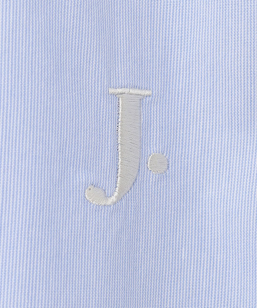 WEB限定】ポプリンヘアラインJ刺繍シャツ/B.D | J.PRESS MEN（ジェイ