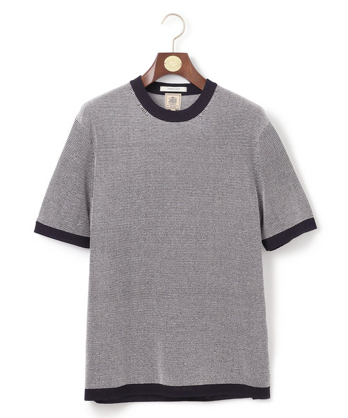 【ビジネスインナー推奨】【HYBRID LINEN】ニットTシャツ