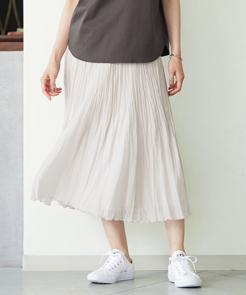 洗える】ブライトスパンボイル スカート | J.PRESS LADIES（ジェイ
