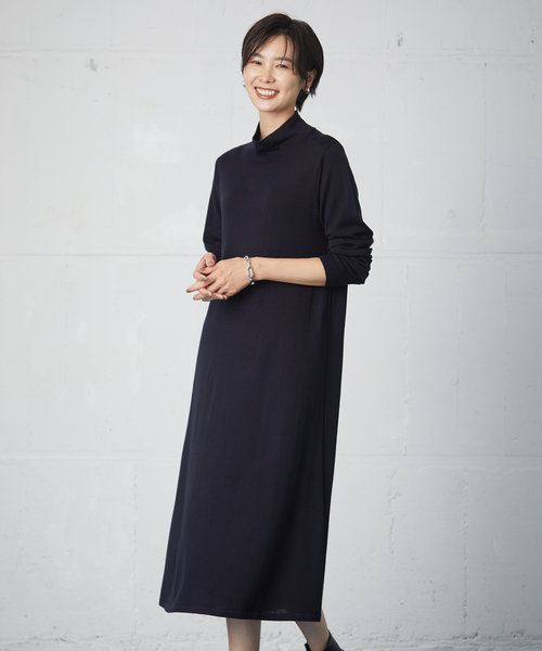 【WEB限定カラーあり・洗える】EASY WOOL ワンピース