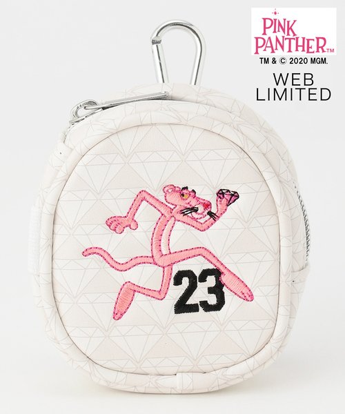 【WEB限定有】【23区GOLF× pink panther】【UNISEX】ボールポーチ