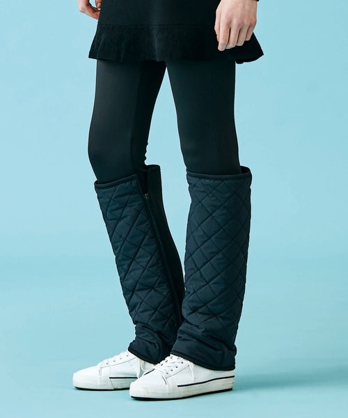 エフィカス 23区ゴルフ 洗えるタフタレッグウォーマー qmCOc