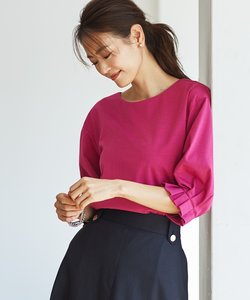 HIGHSTRETCH JERSEY パフスリーブカットソー