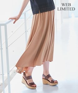 【WEB限定】STRETCH POPLIN スカート