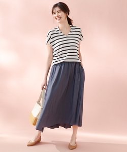 【WEB限定】STRETCH POPLIN スカート