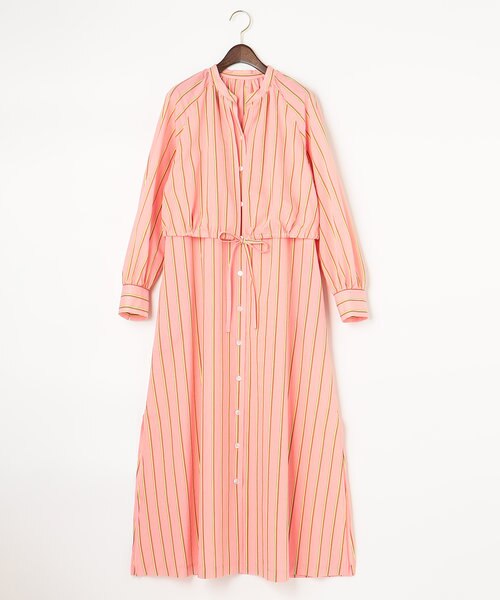 Class Lounge レイヤード風 ストライプ シャツ ワンピース 自由区 シ ユウク の通販 Mall