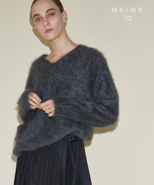 10th Anniversary】CASHMERE FUR / ニット | BEIGE,（ベイジ）の通販