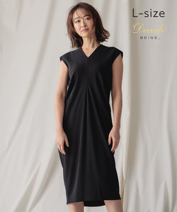 【L-size】CINDY / Vネックドレス