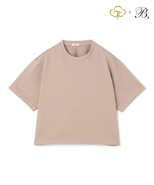 Organic Cotton / Cropped Short Sleeve T トップス