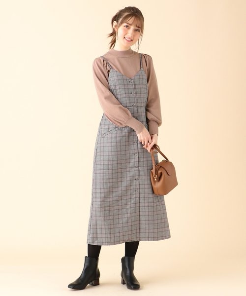 2set ニット キャミ ワンピース Feroux フェルゥ の通販 Mall