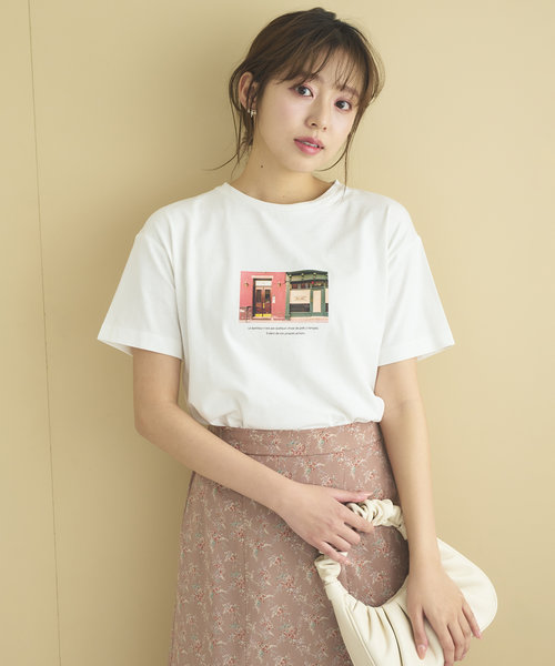 ヴィンテージフォトプリント Tシャツ