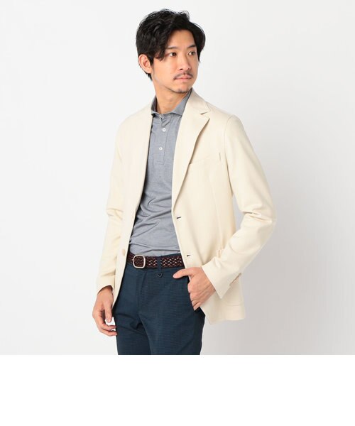 【CIRCOLO1901 / チルコロ1901】 鹿の子ジャージー テーラードジャケット(0104-252001)