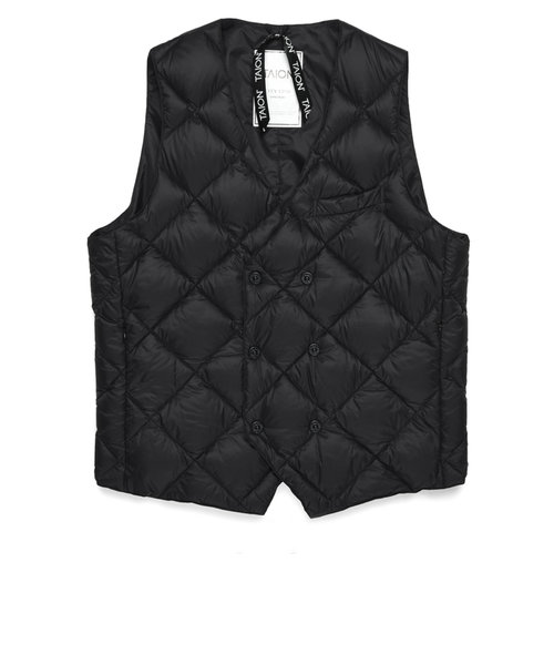 【TAION/タイオン】TAION CITY LINE SNAP BUTTON W DOWN GILET TAION-003CW
