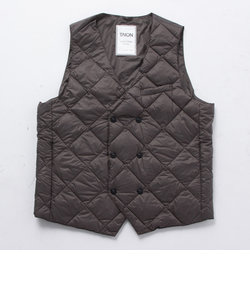 【TAION/タイオン】TAION CITY LINE SNAP BUTTON W DOWN GILET TAION-003CW