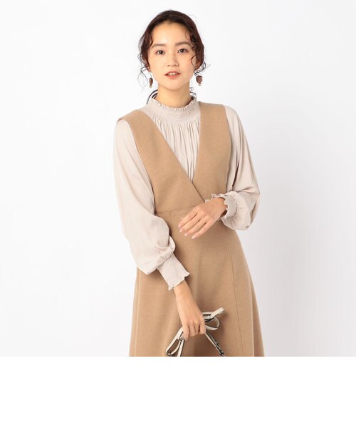ピーチ割繊シャーリングブラウス Nolley S ノーリーズ の通販 Mall ピーチ割繊シャーリングブラウス Nolley S ノーリーズ の通販 Mall