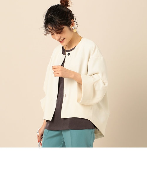 ノーカラーショートコート Nolley S ノーリーズ の通販 Mall