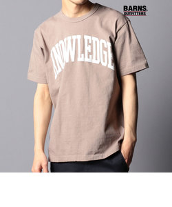 【BARNS OUTFITTERS/バーンズアウトフィッターズ】別注 KNOWLEDGE プリントTシャツ
