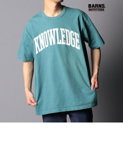 【BARNS OUTFITTERS/バーンズアウトフィッターズ】別注 KNOWLEDGE プリントTシャツ