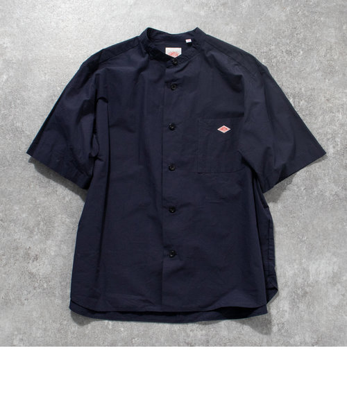 【DANTON/ダントン】ビッグシルエット バンドカラーシャツ #JD-3788 SCL(SOLID)